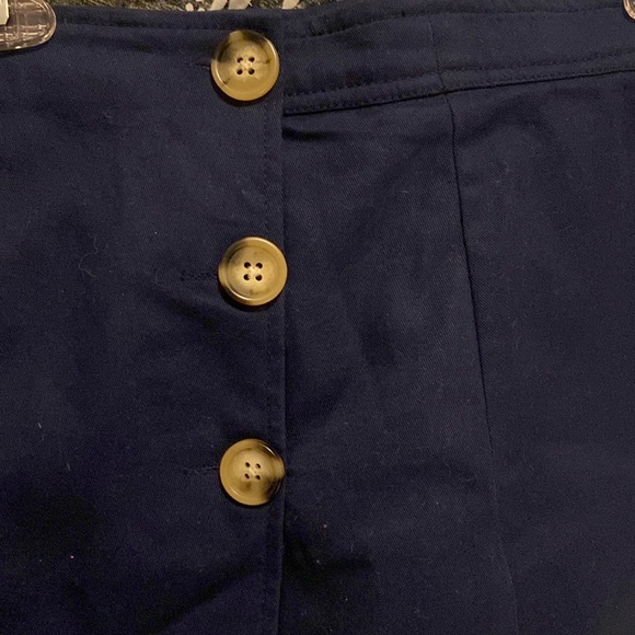 Size 10 ModCloth Faux-Wrap Skirt - Picture 2 of 3